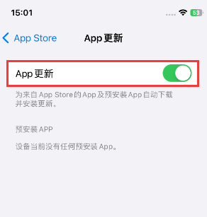 开封苹果15维修中心如何让iPhone15APP自动更新