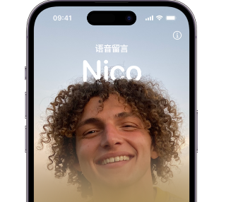 开封苹果15服务站分享iPhone15实时语音留言开启方法 